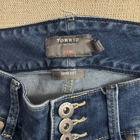 Bundle of 2 Torrid Jegging Super Soft - Picture 4 of 4